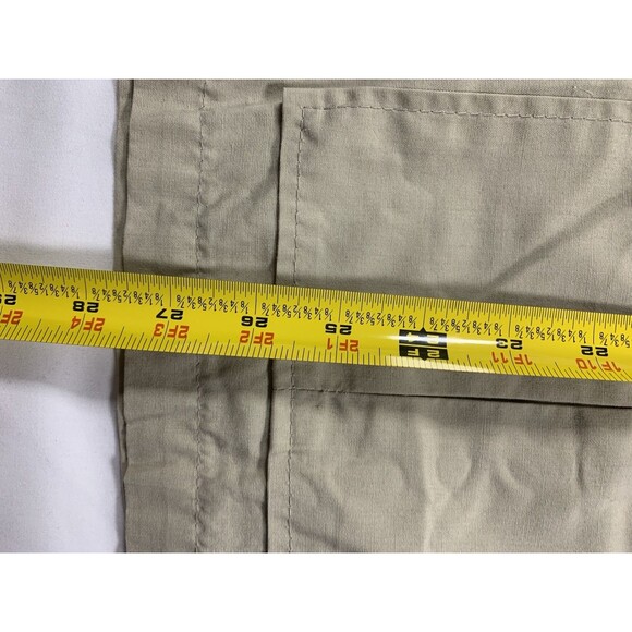 Vintage Woolrich Khaki Brown Tan Short Sleeve Button Up Mens Shirt Sz XL - Picture 5 of 7